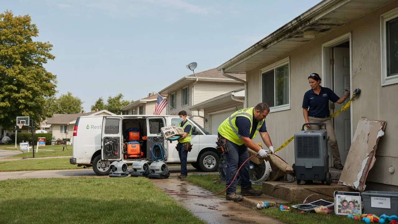 Water Damage Restoration in Glen Ellyn, IL near me